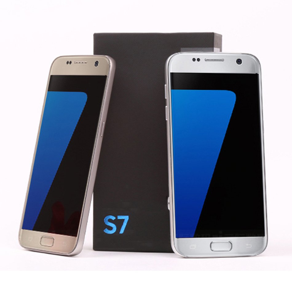 100% Original For Unlocked Refurbished Phone S7 Second-hand Phones Wholesale 4g Samsung Android Mobile Phones